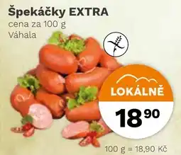 Konzum Špekáčky Extra nabídka
