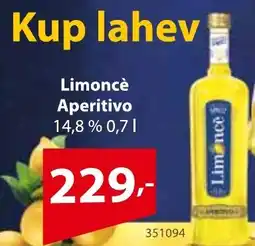 Konzum Limoncè Aperitivo 14,8% nabídka