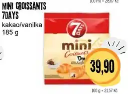 Konzum Mini croissants 7days nabídka
