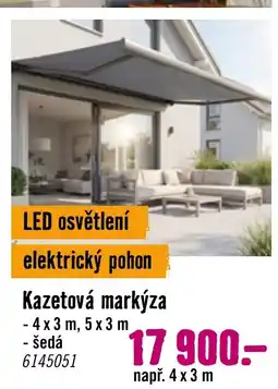 Hornbach Kazetová markýza nabídka