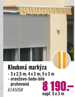 Hornbach Kloubová markýza nabídka
