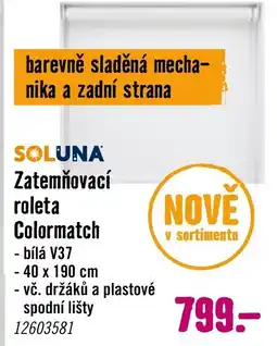 Hornbach Zatemňovací roleta Colormatch nabídka