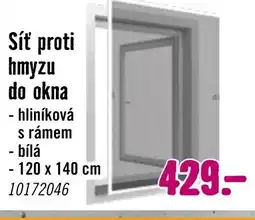 Hornbach Síť proti hmyzu do okna nabídka