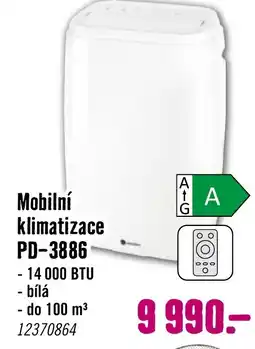 Hornbach Mobilní klimatizace PD-3886 nabídka