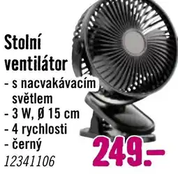 Hornbach Stolní ventilátor nabídka