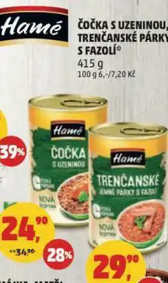 Penny Market Hamé čočka s uzeninou nabídka
