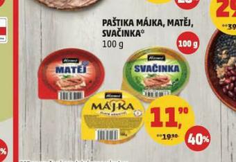 Penny Market Hamé májka, matěj, svačinka hamé nabídka