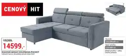 Baumax Rohová sedací souprava pocket nabídka