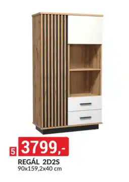 Baumax Regál 2D2S nabídka