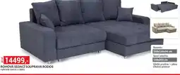 Baumax Rohová sedací souprava rodos nabídka