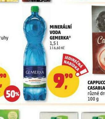 Penny Market Gemerka minerální voda nabídka