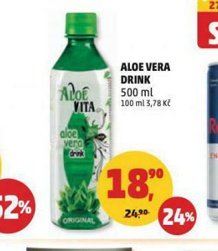 Penny Market Aloe vera drink nabídka