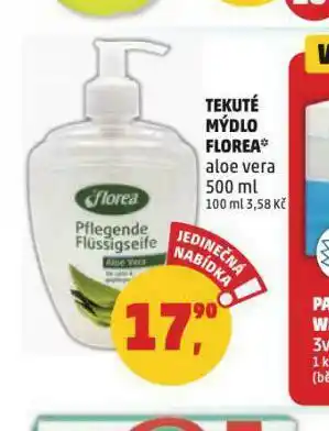 Penny Market Florea tekuté mýdlo nabídka
