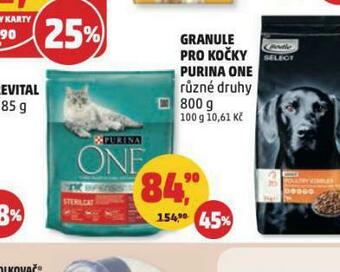 Penny Market Purina one granule pro kočky nabídka