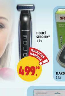 Penny Market Holicí strojek nabídka