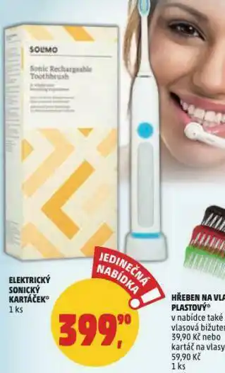 Penny Market Elektrický sonický kartáček nabídka