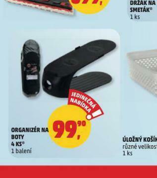 Penny Market Organizér na boty nabídka