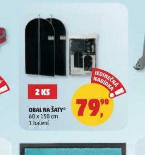 Penny Market Obal na šaty nabídka