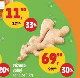 Penny Market Zázvor nabídka