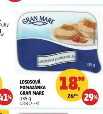 Penny Market Lososová pomazánka gran mare nabídka