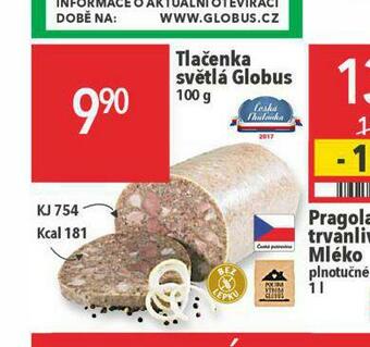 Globus Tlačenka světlá nabídka