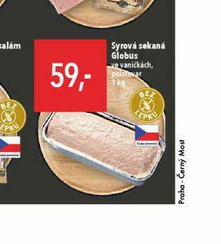 Globus Syrová sekaná nabídka