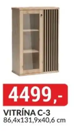 Baumax Vitrína c-3 nabídka