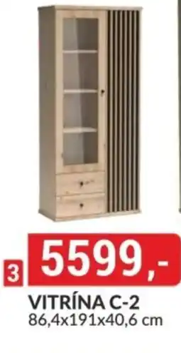 Baumax Vitrína c-2 nabídka