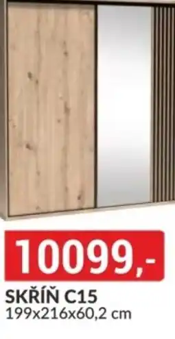 Baumax Skříň c15 nabídka