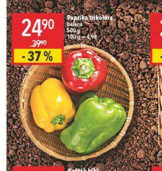 Globus Paprika trikolora nabídka