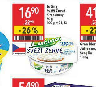 Globus Lučina svěží žervé nabídka