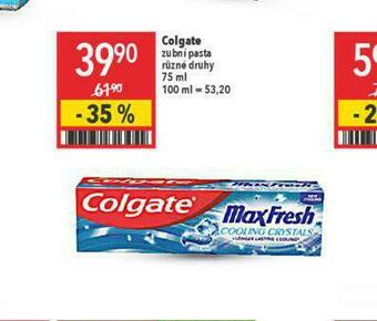 Globus Colgate zubní pasta nabídka