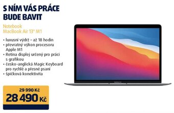 Datart Notebook MacBook Air 13" M1 nabídka