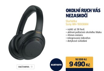 Datart Sluchátka Sony WH-1000XM4 nabídka