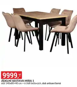 Baumax Jídelní sestava mira 1 nabídka