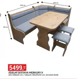 Baumax Jídelní sestava merkury II nabídka