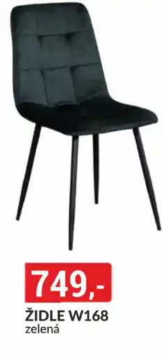 Baumax Židle w168 zelená nabídka