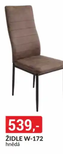 Baumax Židle W-172 hnědá nabídka