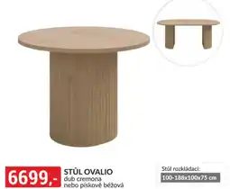 Baumax Stůl ovalio nabídka