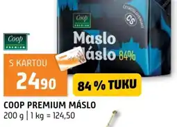 Terno Coop premium máslo nabídka