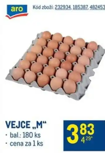 Makro Vejce..M" nabídka