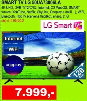SMART TV LG 50UA73006LA