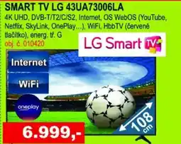 Elektro Spáčil SMART TV LG 43UA73006LA nabídka