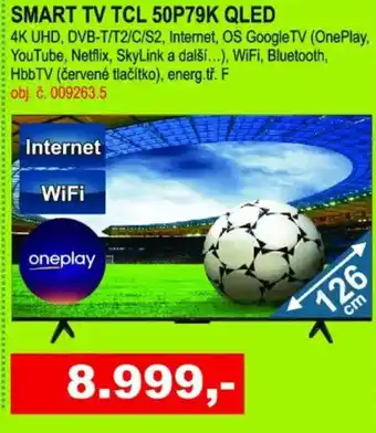 SMART TV TCL 50P79K QLED