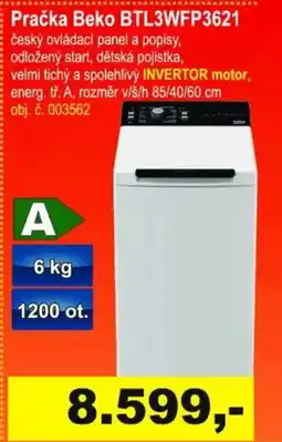 Elektro Spáčil Pračka Beko BTL3WFP3621 nabídka