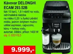 Elektro Spáčil Kávovar DELONGHI ECAM 293.52B nabídka