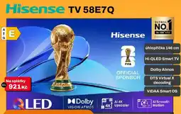 Expert Hisense TV 58E7Q nabídka