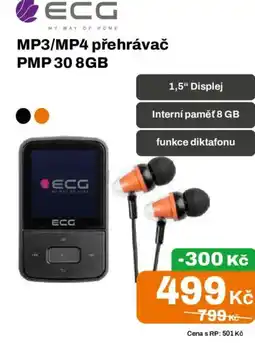 Expert ECG MP3/MP4 přehrávač PMP 30 8GB nabídka