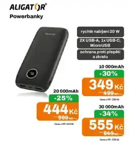 Expert ALIGATOR® Powerbanky nabídka