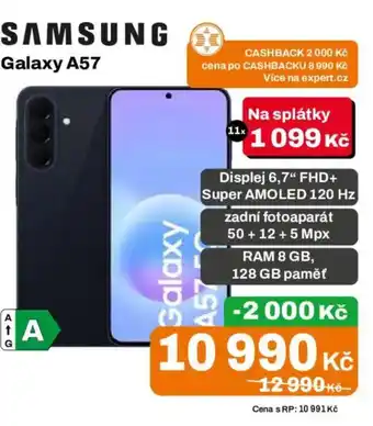 Expert SAMSUNG Galaxy A57 nabídka